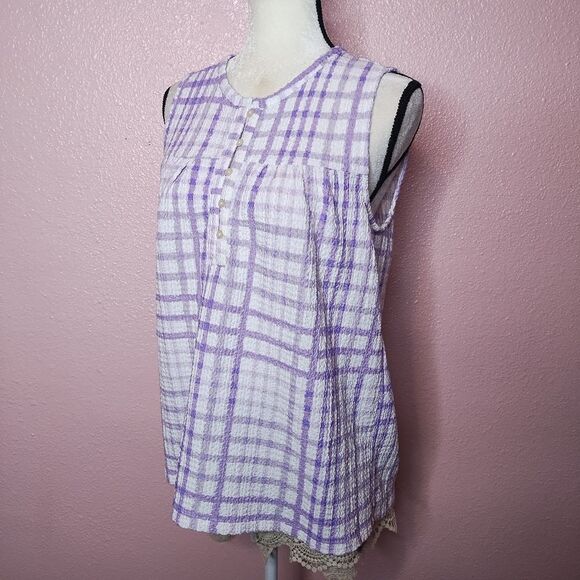LOFT | Sleeveless Top Medium - Picture 1 of 7